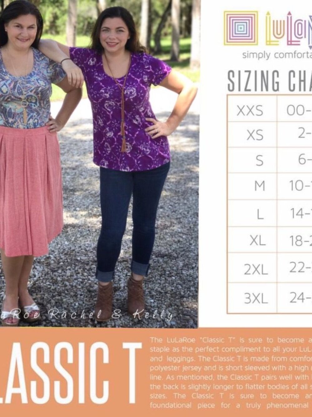 LuLaRoe Classic T Shirt Size Small Vibrant Aztec Print Floral Geometric Purple - Picture 6 of 6